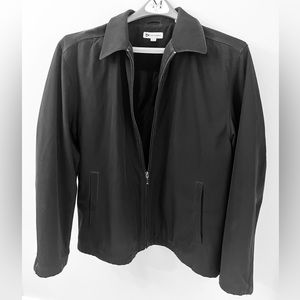 Wilke-Rodriguez Men’s XL lined black jacket.